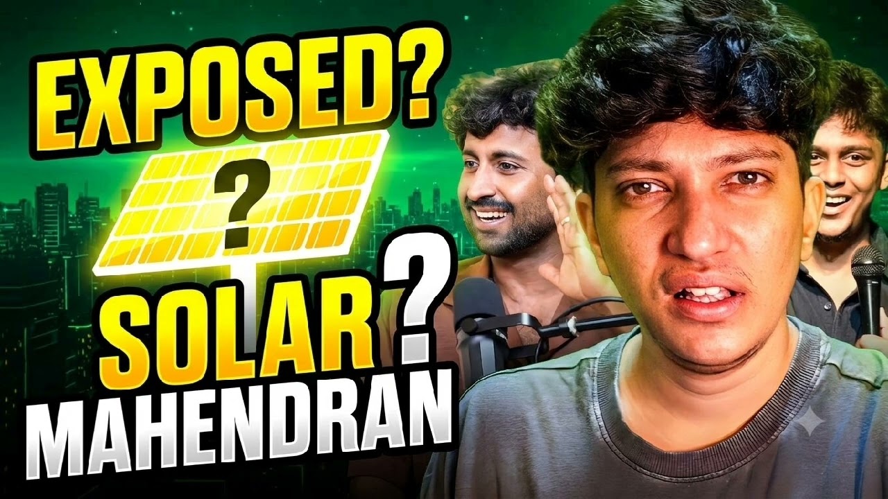 JK TAMIL Exposed? The Truth About Solar Mahendran Roast