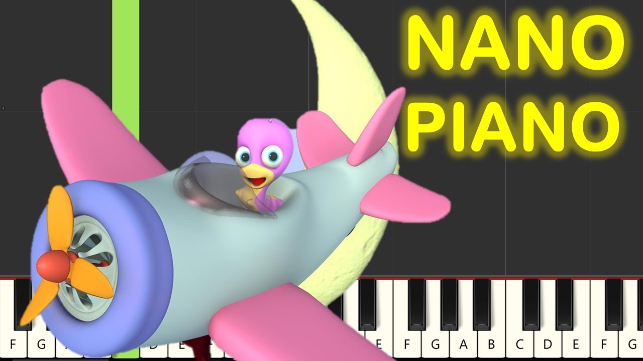 BabyTV - Aeroplane Piano Tutorial
