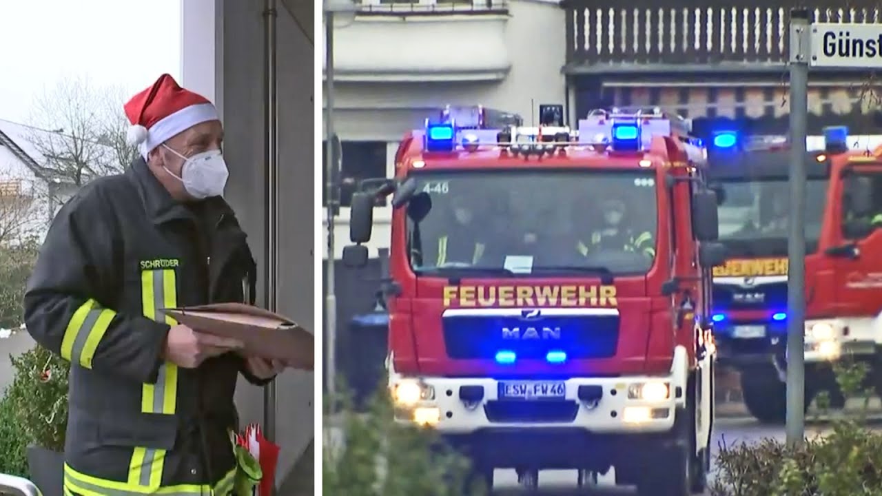 Lichtenau: Freiwillige Feuerwehr wird zum Nikolaus | hessenschau