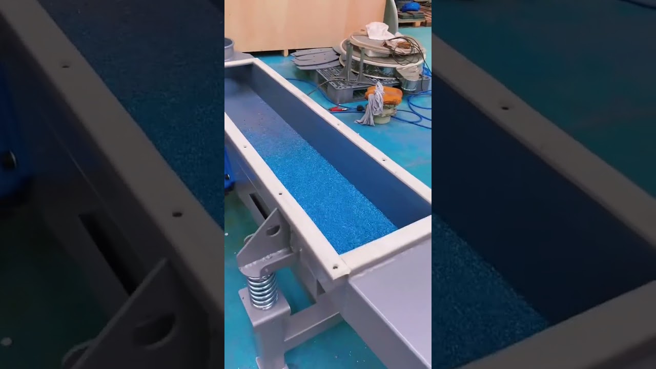Motor Type Vibrating Feeder for Plastic Particles