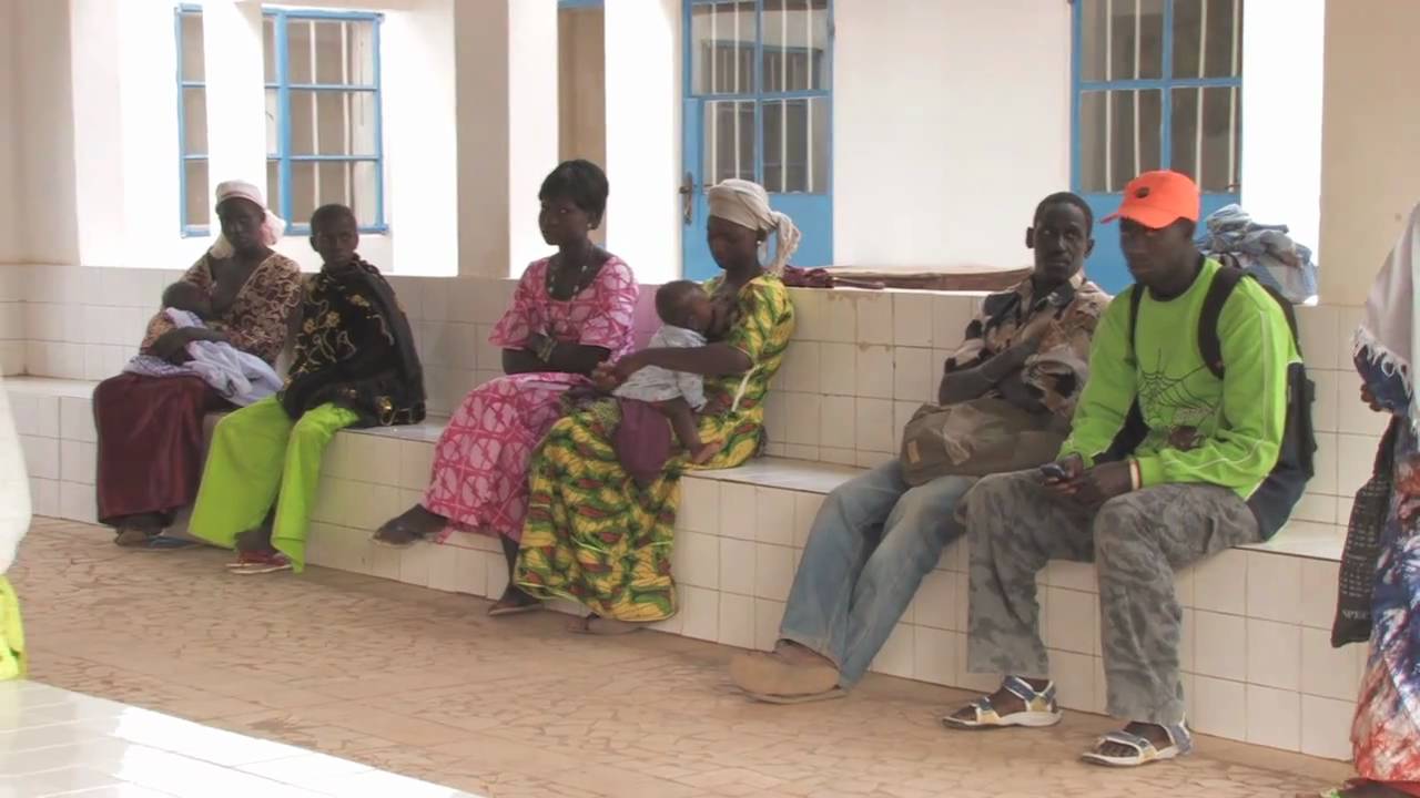 Jahaly Health Centre (Buschklinik) in Jahaly/The Gambia