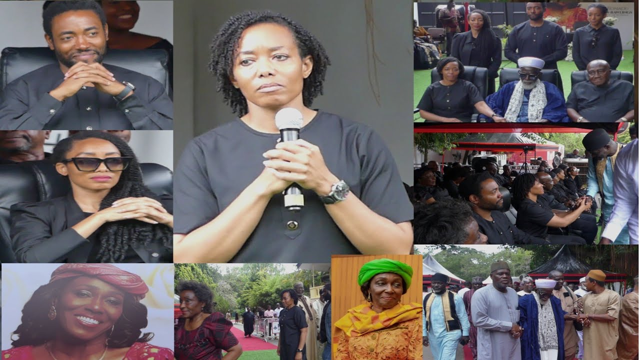 Dr Zanetor Rawlings finally Speaks after the death of her Mother Nana Konadu Agyemang-Rawlings