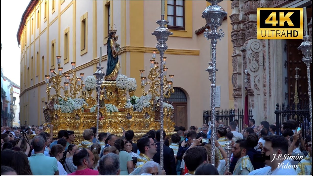 (4K) PROCESIÓN DE MARIA AUXILIADORA DE LA TRINIDAD 2024 | SEVILLA  #GloriasSevilla24