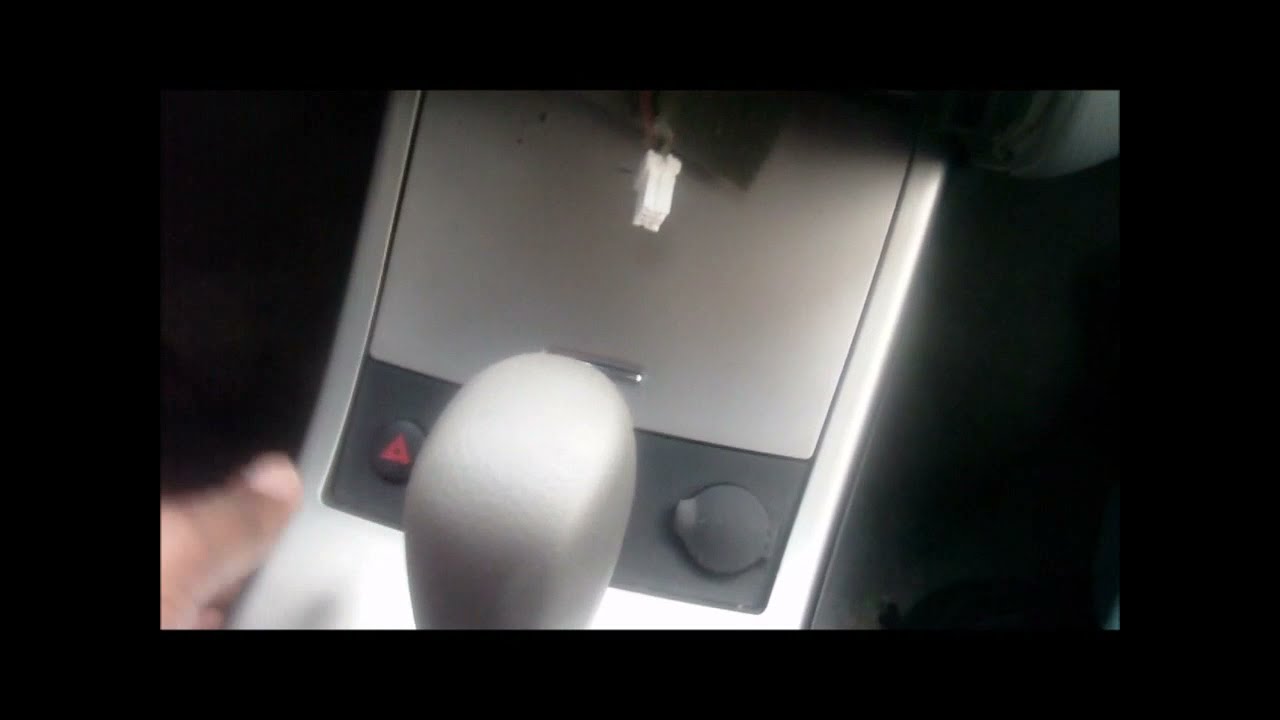 2005 Altima Bass Knob Install/Center Console Removal
