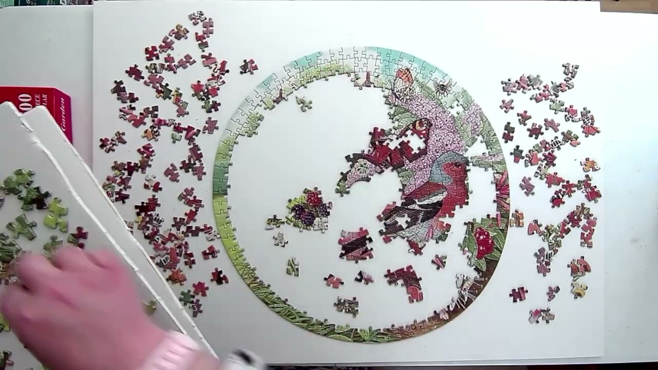 Cottage garden time lapse