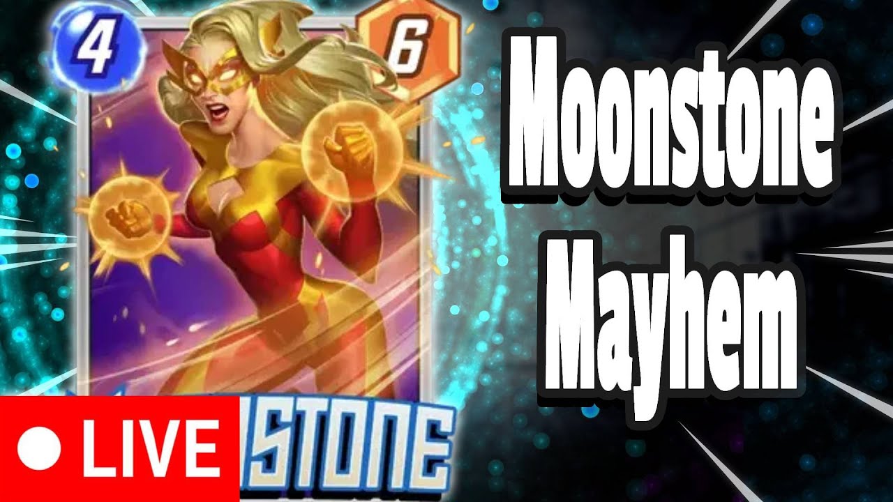 Moonstone Decks! Will She Hold Up? | Positive Vibes | DROPS LIVE ON TWITCH | Marvel Snap