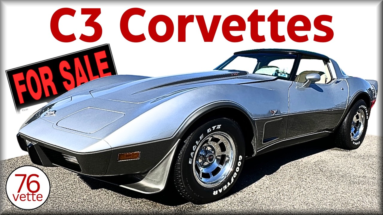 C3 Corvettes FOR SALE with PRICES