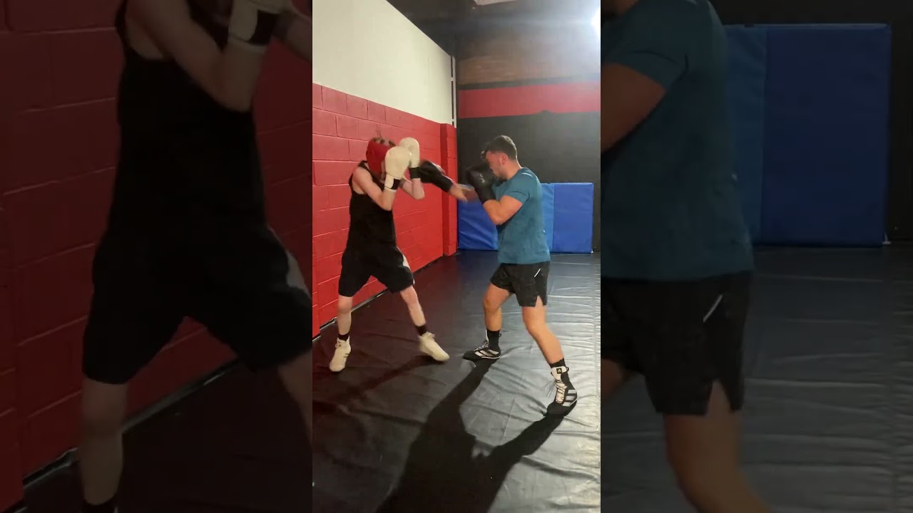 Some slick sparring between Jamie and mr fly #boxing #motivation #sparring #sports #boxingtraining