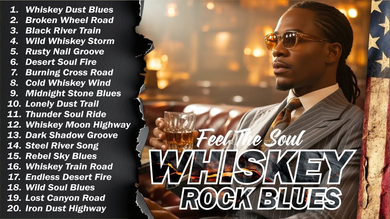 🥃 Whiskey Blues Rock 🍂 The Best of Classic Blues Songs | Relaxing Guitar & Soulful Rock Music