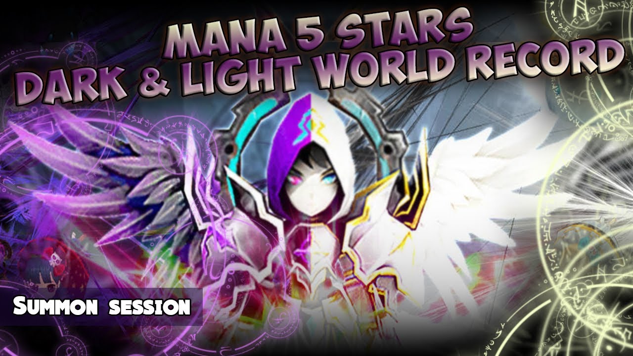 5* DARK & LIGHT WORLD RECORD - Summoners War