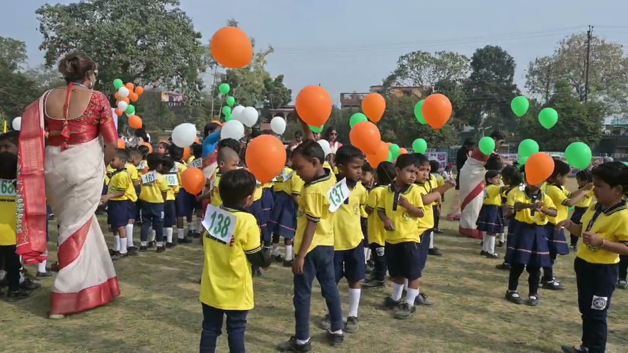 ANNUAL SPORTS CARNIVAL— 01/02/2026 # AR Rahman — Jai Ho video created by — SARADA SHISHU NIKETAN 