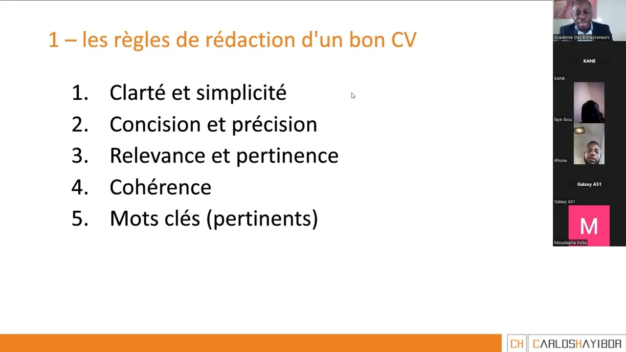 Réussir son entretien d'embauche : astuces et conseils pour rédiger un CV gagnant. Formation 4/2/23