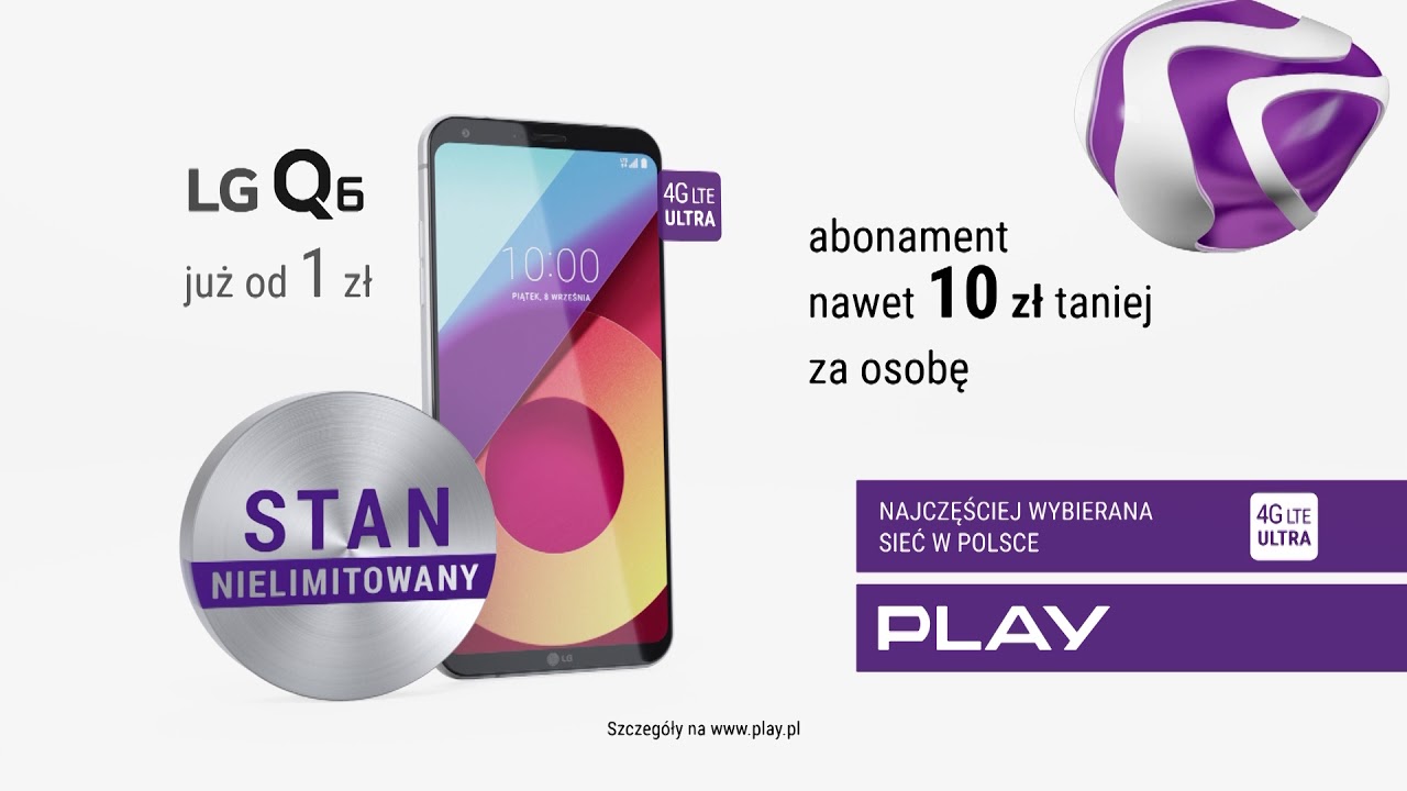 Wybierz STAN NIELIMITOWANY z LG Q6 już od 1 zł! | Joanna Jędrzejczyk