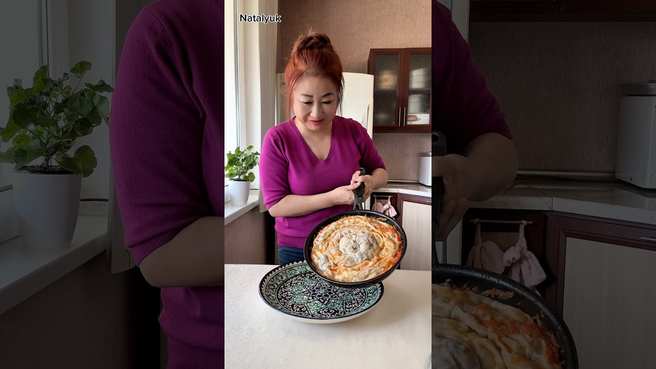 А ВЕДЬ МОЖНО БЫЛО И РАНЬШЕ ТАК ГОТОВИТЬ! ХАНУМ, ОРАМА НА СКОВОРОДЕ#viralshort #tasty #вкусно