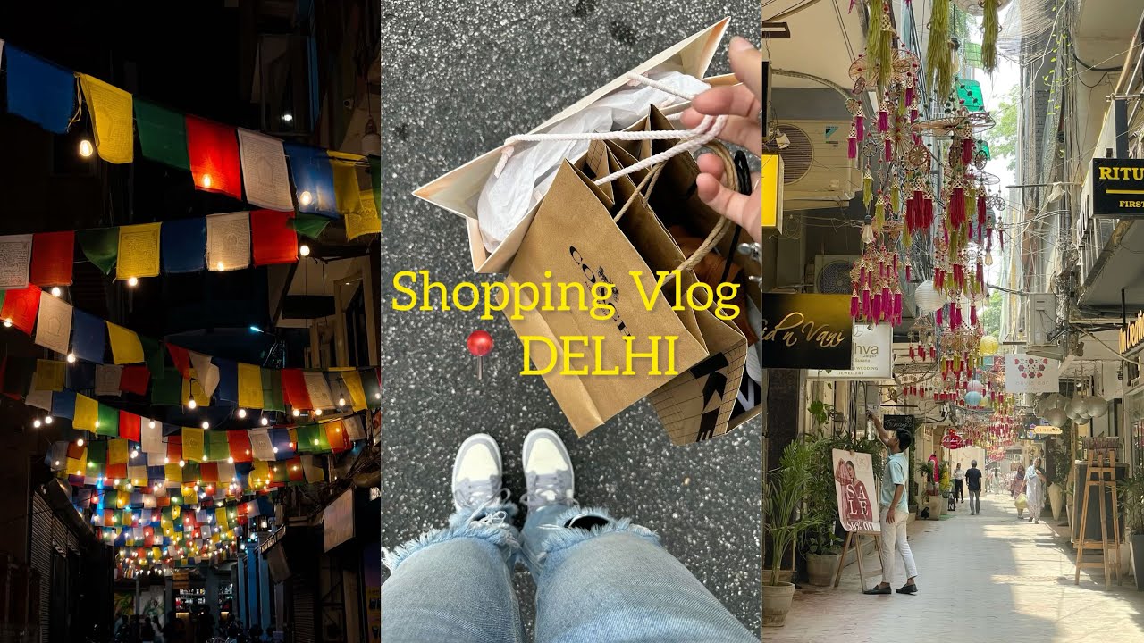 Shaadi Shopping Vlog 📍 Delhi | Shahpur Jat | Nehru Place | Gk-1 | Wedding Vlog