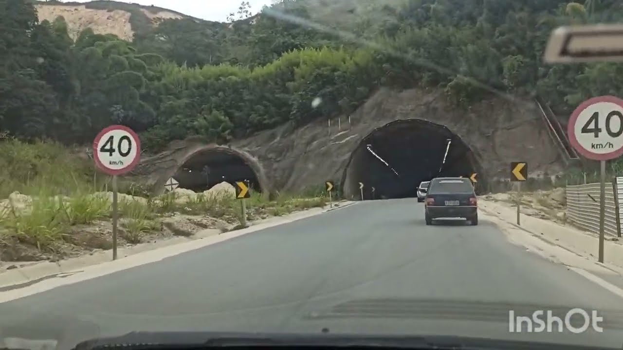 Obras BR 381: Lote 3 da duplicação em Ipatinga MG. Túneis e viadutos liberados.