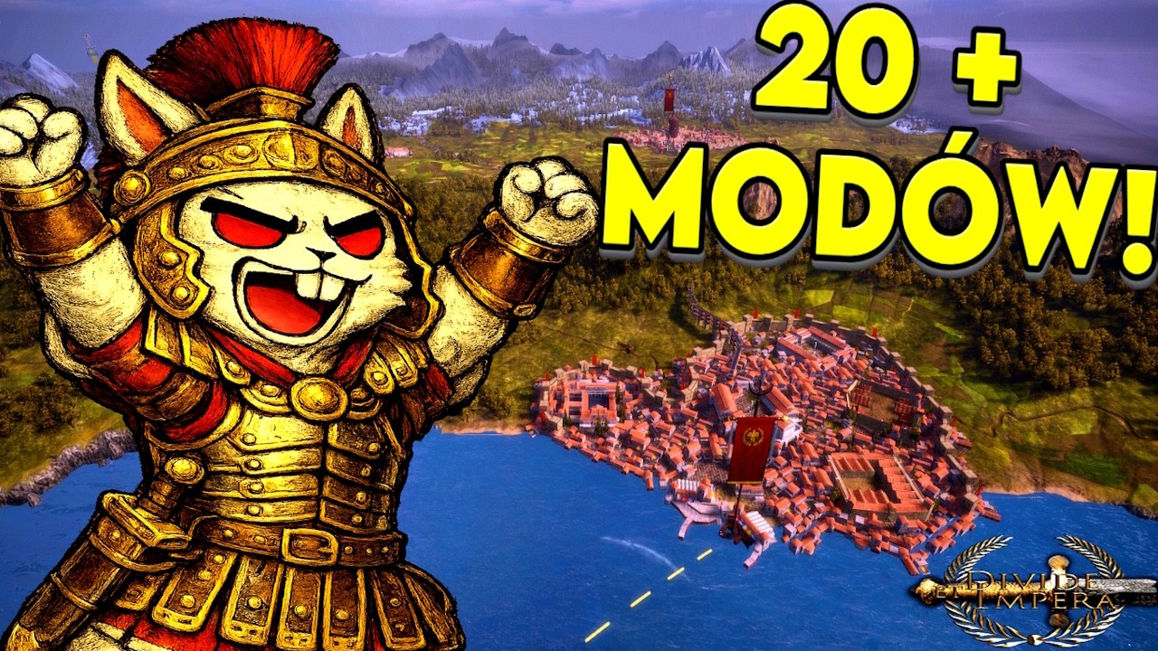 CZY LEGION WYTRZYMA? - ATAK CELTÓW WE MGLE NA OBÓZ CEZARA | Divide et Impera | Total War Rome 2