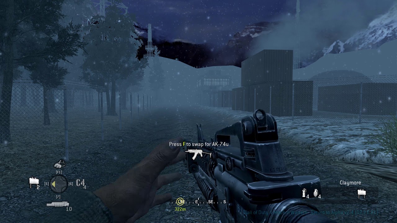 CoD4 MW (2007): Return to Alpha : Update UI.