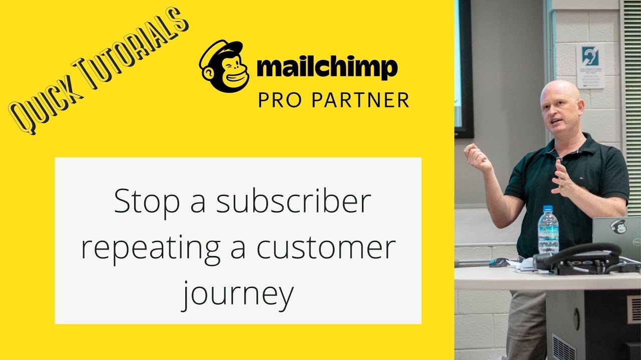 ✔️ Stop a Subscriber Re-entering a #Mailchimp Customer Journey