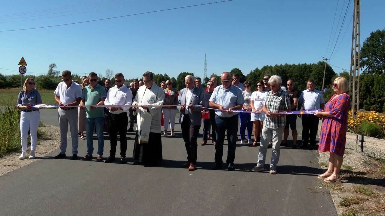 Nowa droga w gminie Rychwał