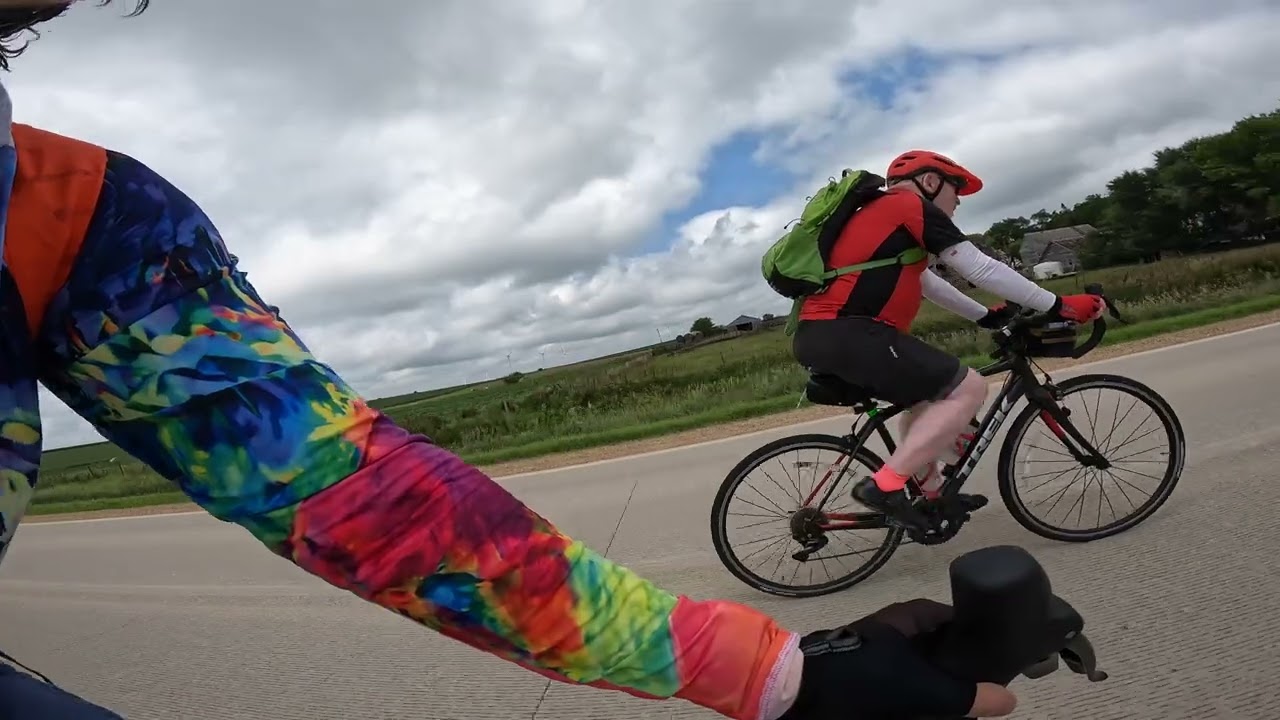 RAGBRAI LII 2025 Day 1   July 20, 2025   Orange City to Milford