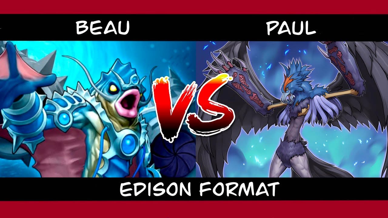 Yugioh Gladiator Beasts vs Blackwings (Paulwings) Edison Format Gameplay! at Card Addiction