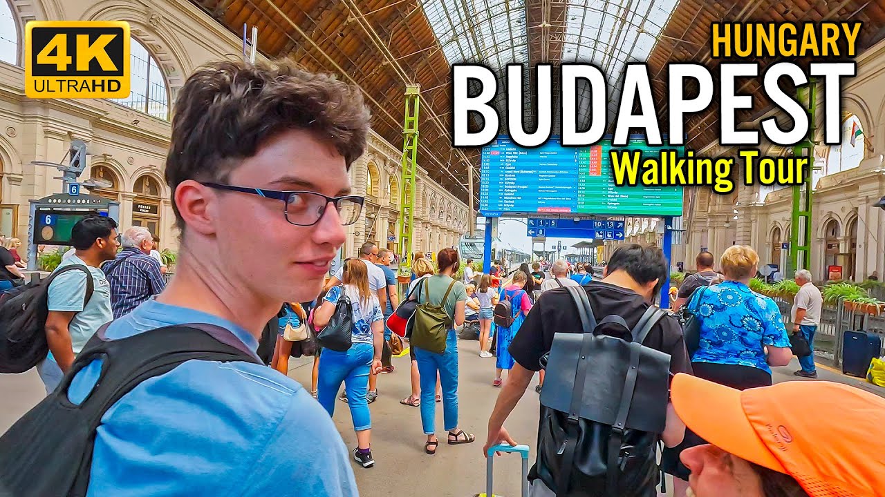 Tak wita Budapeszt: Legendarny Dworzec Keleti i przesiadka do metra | 4K