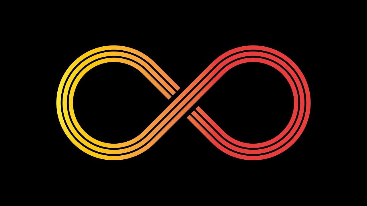 How to create Infinity symbol in Adobe Illustrator