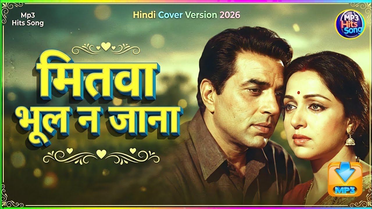 Mitwa Bhool Na Jana 😭 | सुनते ही आँखें नम हो जाएँगी | Heart Touching Hindi Cover l Mp3 hits Song
