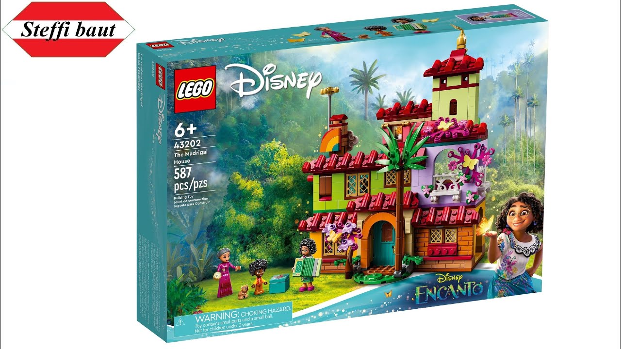 LEGO Disney Encanto 43202 The Madrigal House unboxing & build