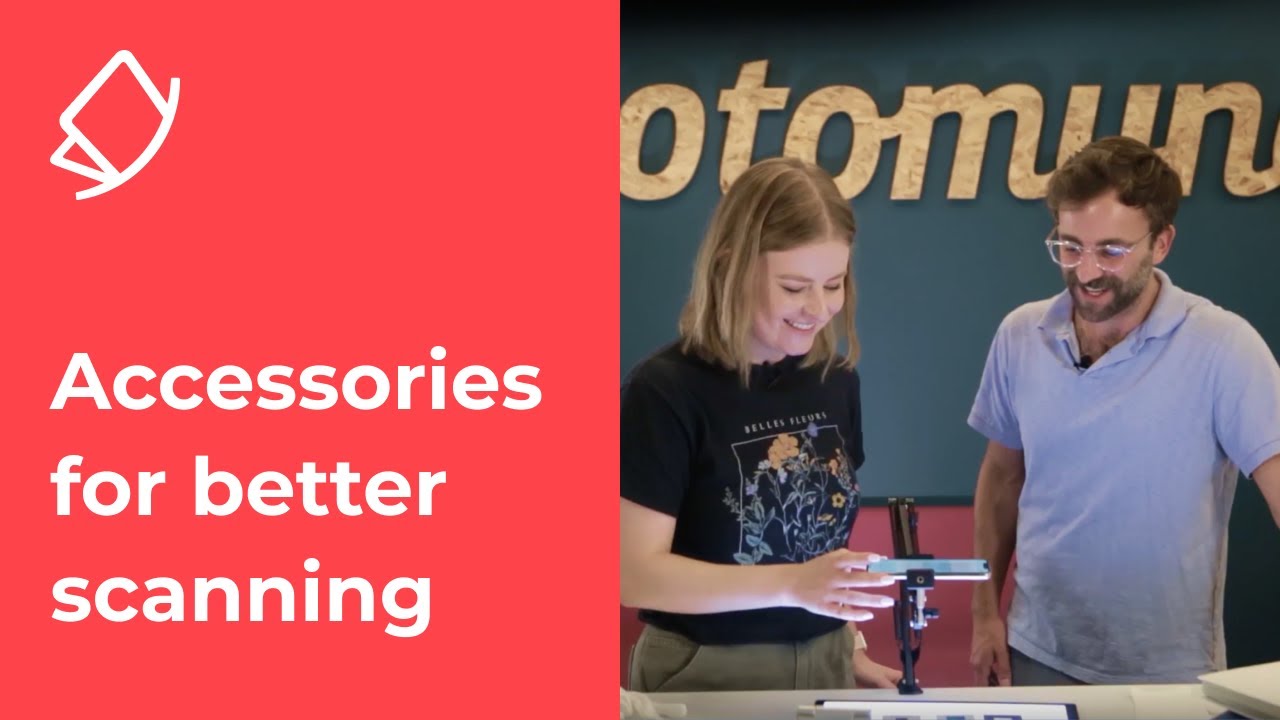 Must-Have Accessories For Better Scanning - Photomyne Webinar