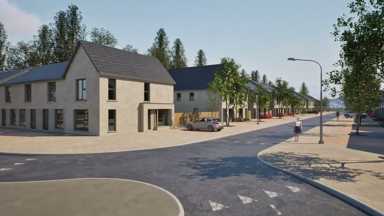 Scott's Avenue, Tullamore - 3D Animation