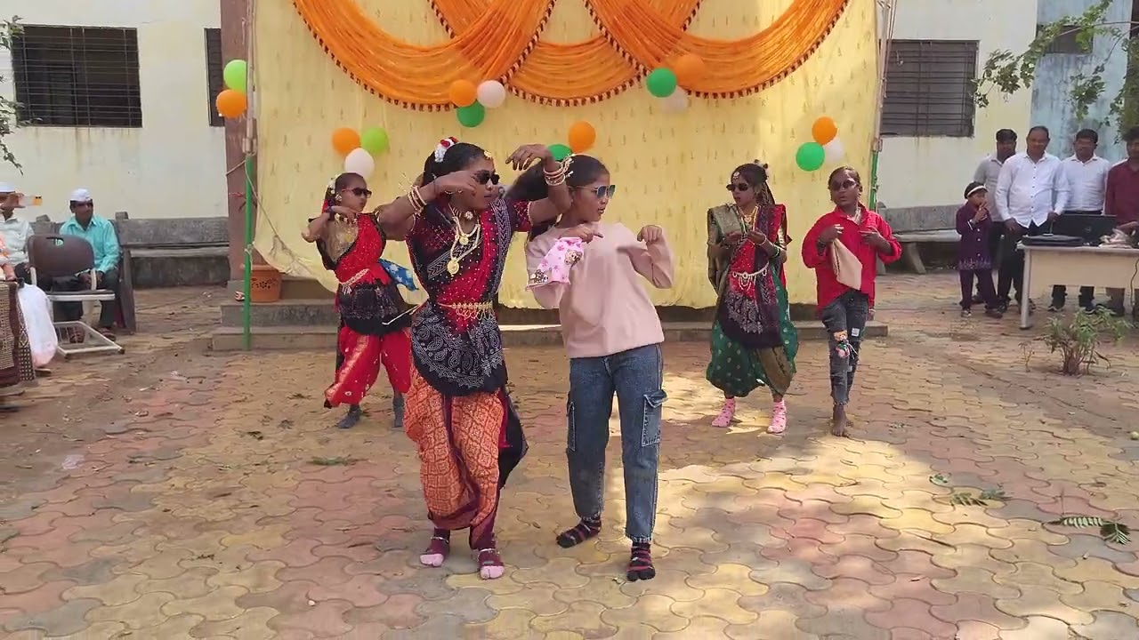 Govt.PrimAshramSchool@pangan🏫💃🏻🎶Dang m chal y pori🕺🏻Std 6th & 7th#Republic Day2026🇮🇳🇮🇳