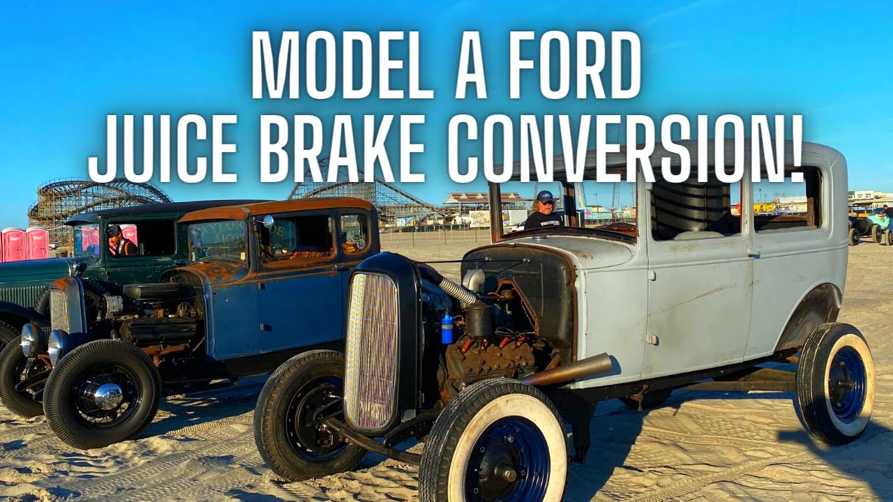 Model A Ford Hydraulic Brake Conversion!