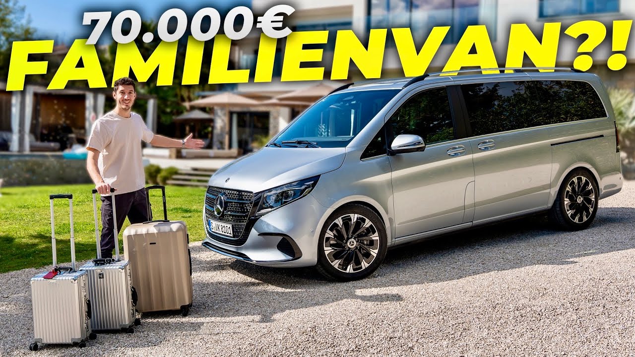 Luxus-Familienvan für 70.000€?! 🔥 Mercedes-Benz V300d (2024) | Dominik Fisch