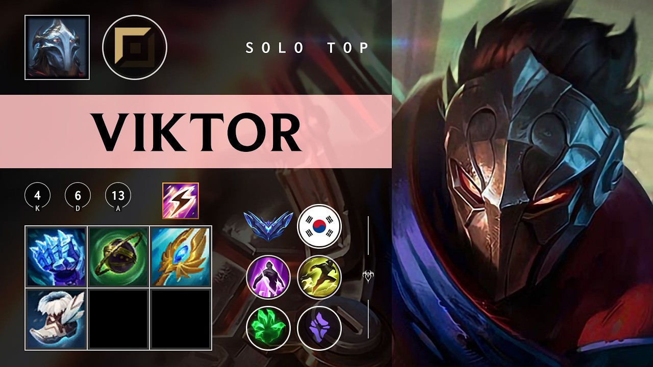 Viktor Top vs Dr. Mundo - KR Diamond Patch 26.03