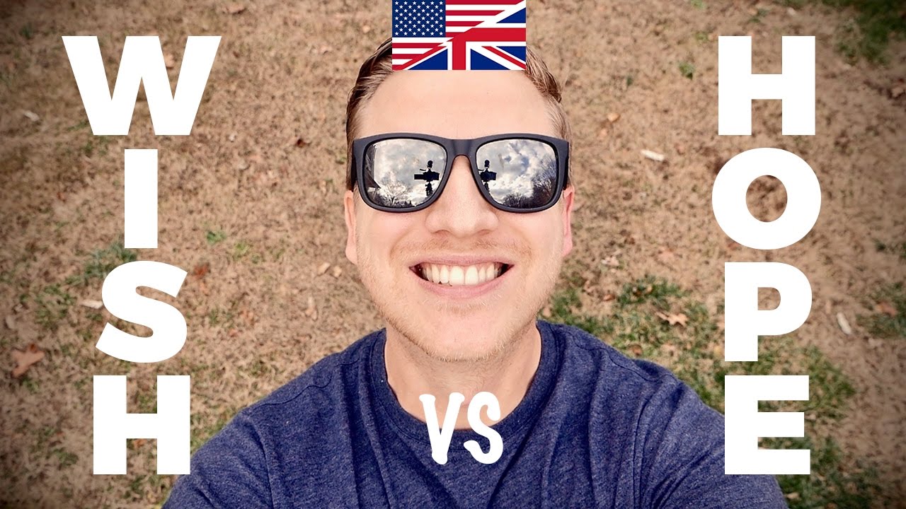 WISH vs HOPE | A Fun English Grammar Lesson | Lots of Real Examples to Help You Learn (CC)