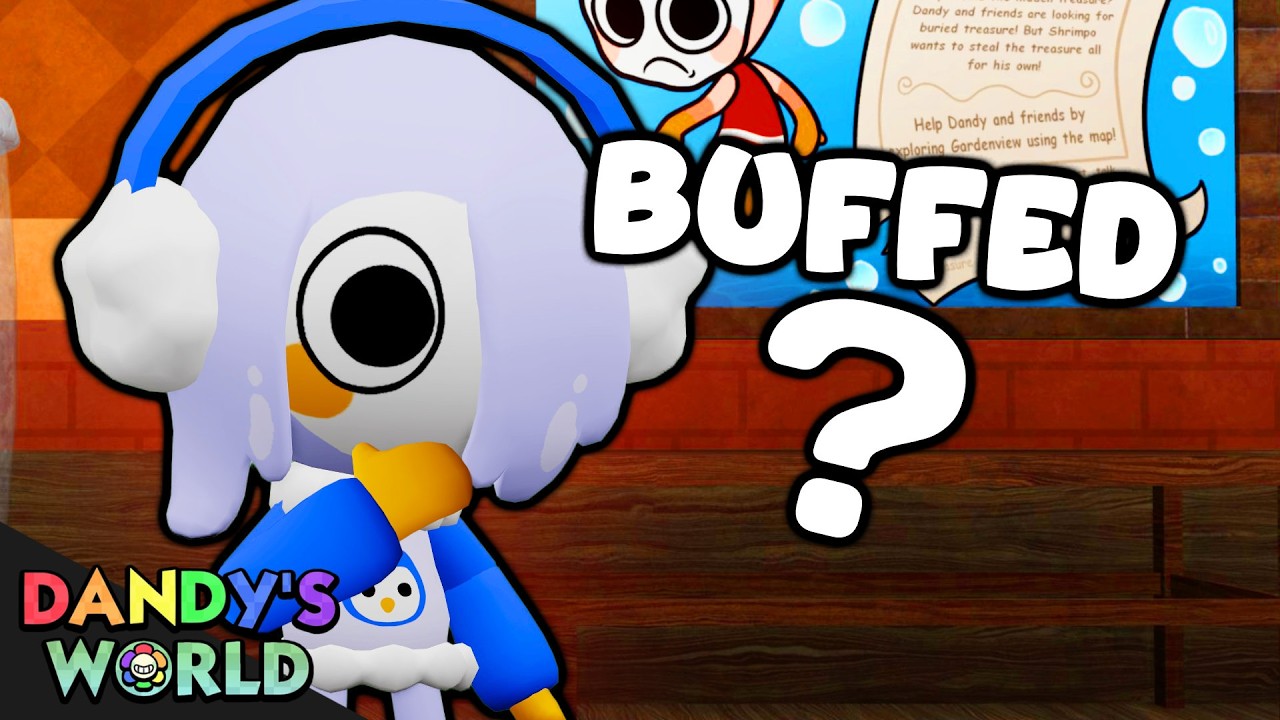 🔴DANDY'S WORLD - THEY SECRETLY BUFFED BLOT?? (Public Lobbies)