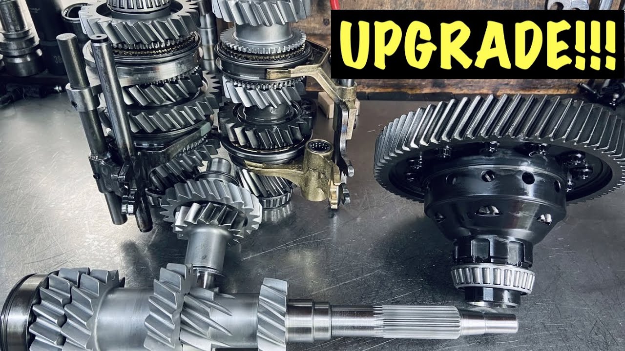 02M 6 SPEED GEARBOX UPGRADE @GASNGEARS