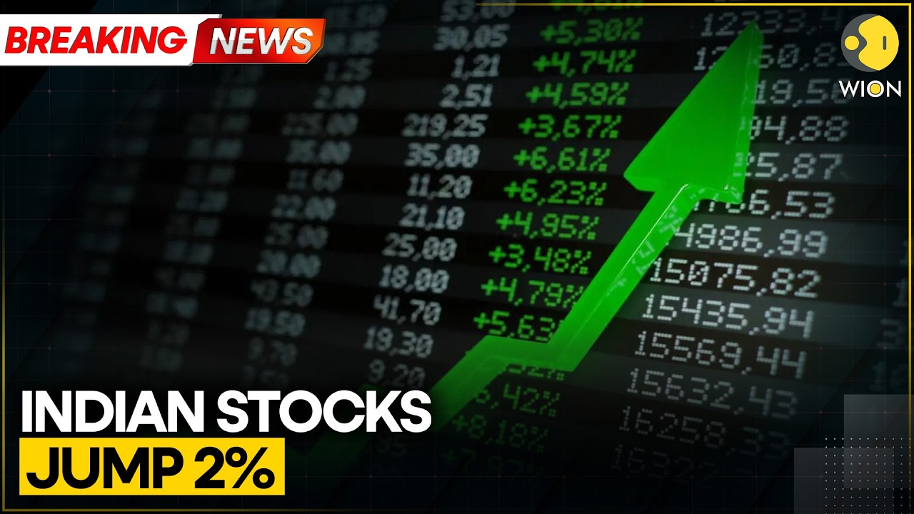 Breaking: Indian Stocks Rally Builds After 2% Surge | Asia Markets Extend Gains on Peace Deal Hopes