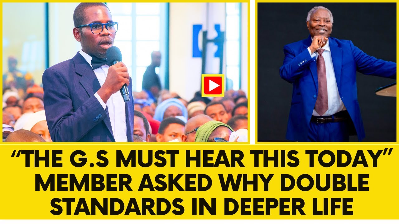 Drama As Member Asked Why There Are Different Standards In Deeper Life, Pastor Kumuyi Replies