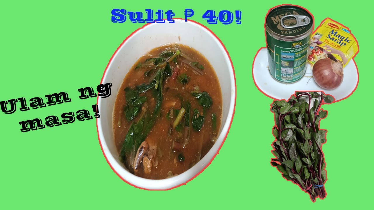 Ep2: Sardinas at Alugbati