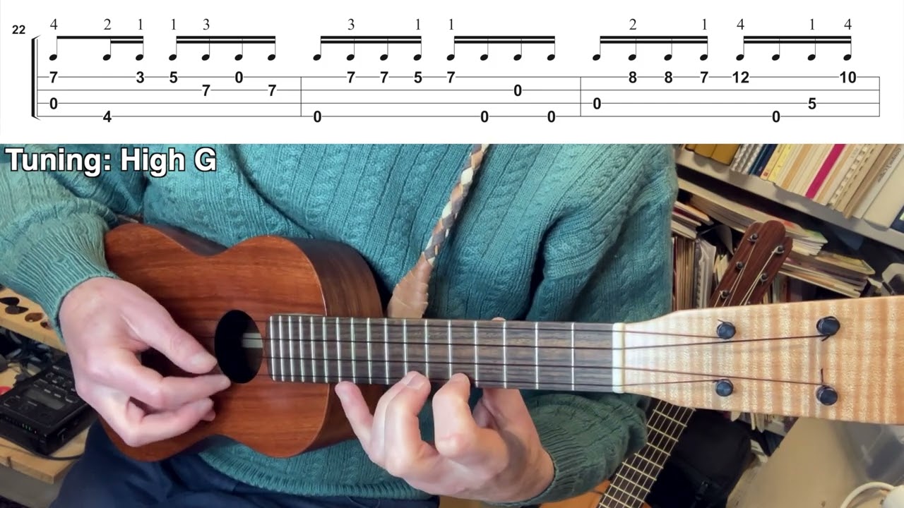 Tristesse - Chopin (Ukulele fingerstyle tutorial)
