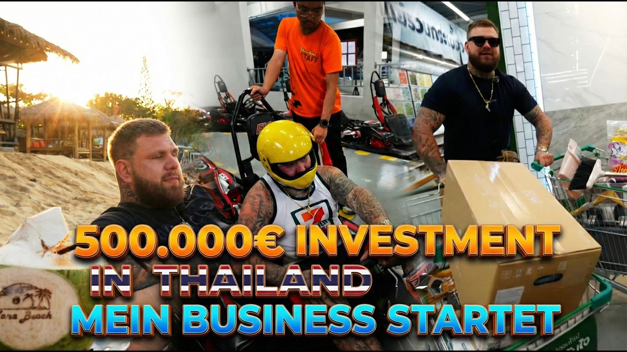 500.000€ Investment in Thailand – mein Business startet 🔥💢
