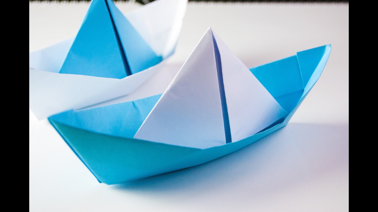 how to make origami boat