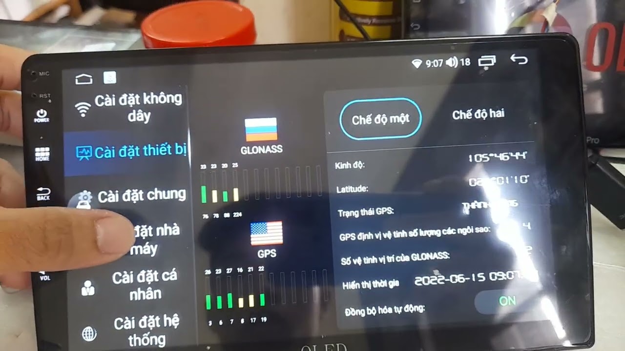 Cách xử lý lỗi không nhận GPS  trên màn oled