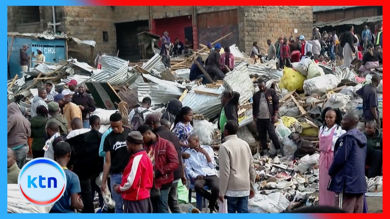 Wafanyibiashara Gikomba wakadiria hasara kubwa baada ya ubomozi wa usiku
