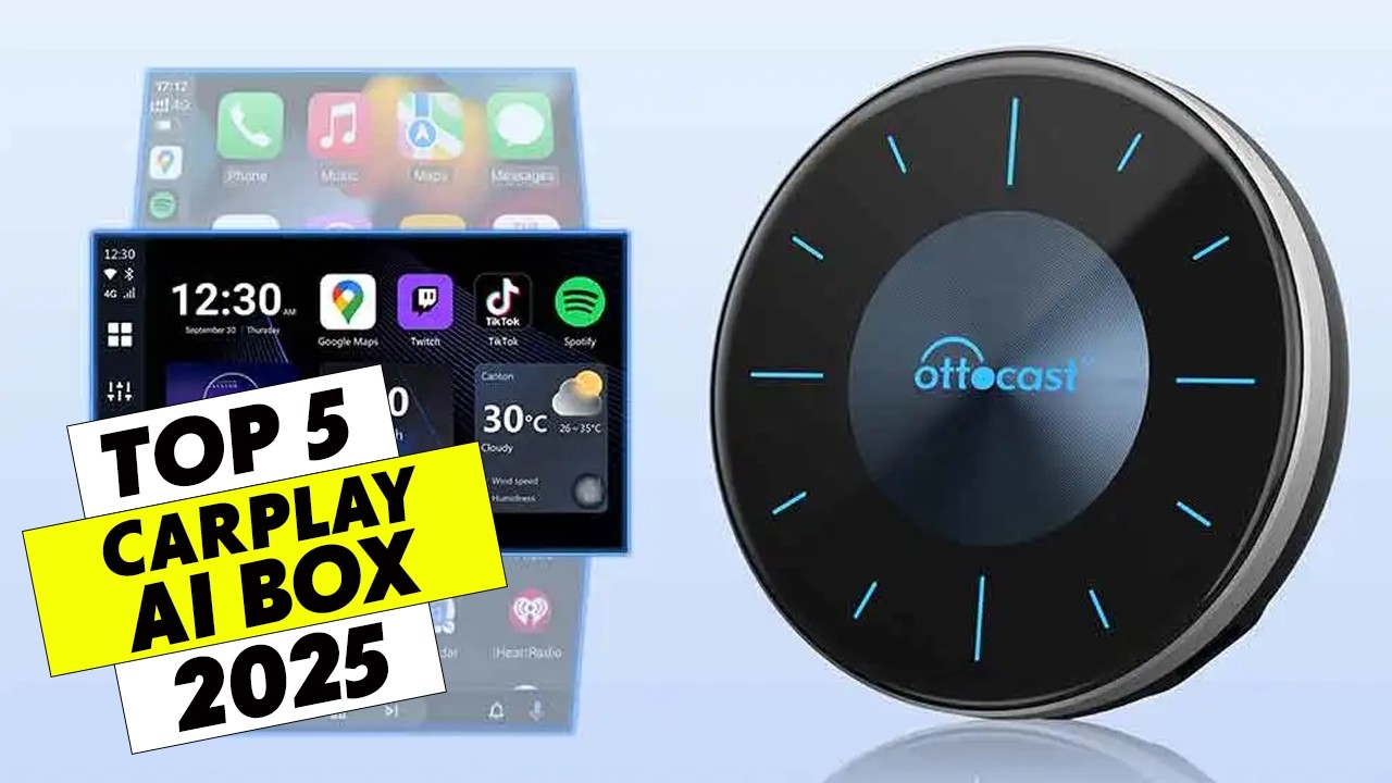 Best Wireless CarPlay AI Box 2026| Android Auto Smart TV AI Box