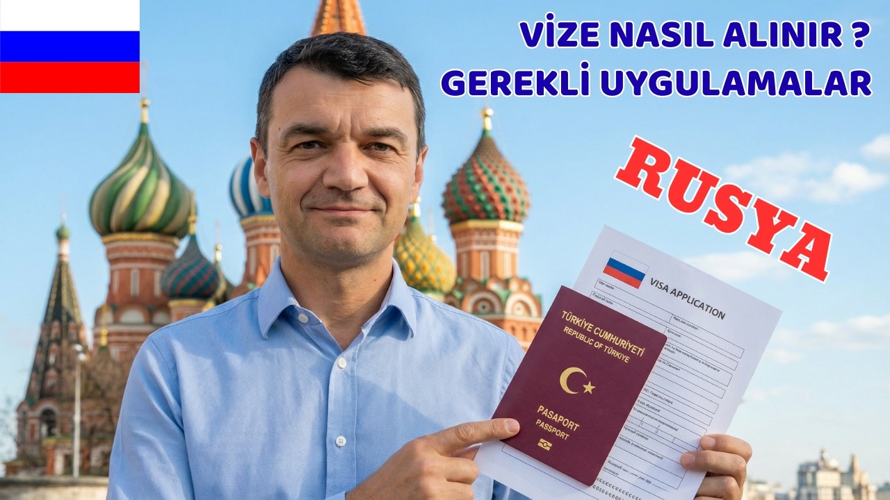 RUSYA | VİZE NASIL ALINIR? ⚠️ Ülkeye Giriş İpuçları ve Güncel Ulaşım