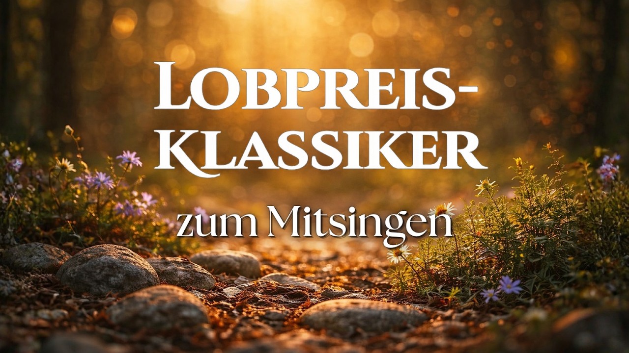 30 Minuten Lobpreisklassiker | 8 Lieder | Großer Gott wir loben Dich · Nun danket alle Gott, Andacht